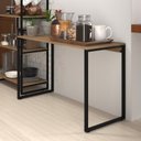 Ver imagem 4 de Kit Mesa Escrivaninha Industrial C/ Estante C/ 05 Platereiras P/ Escritório AJL AJL STORE KIT INDUST