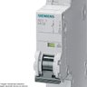 Disjuntor Mini Din 5SY4 Unipolar 1A 230/400V Curva D Siemens - 3