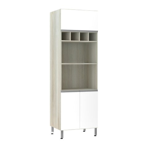 Torre 70cm - Duplo Nicho 3 Portas + 02 Nichos