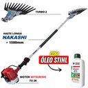 Ver imagem 5 de Derriçadeira de Café Nakashi DL262MT2L Motor Mitsubishi e Haste Longa + Óleo Castrol Stihl
