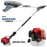 Derriçadeira de Café Nakashi DL262MT2L Motor Mitsubishi e Haste Longa + Óleo Castrol Stihl - 4