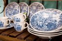 Ver imagem 2 de Kit 8 Pratos Fundos Biona Cena Inglesa Oxford® Cerâmica 22cm