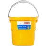 Balde de Plástico Redondo com 8L Alças e Marcador de Litros Interno Astra Amarelo - 4
