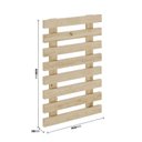 Ver imagem 2 de Kit 4 Floreira Jardim Vertical Plantas 60x40 Cm