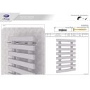 Ver imagem 3 de Kit 4 Floreira Jardim Vertical Plantas 60x40 Cm
