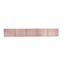 Ver imagem 6 de Cabeceira Painel para Cama Box Casal Queen Tecido Veludo - Rosa