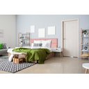 Ver imagem 3 de Cabeceira Painel para Cama Box Casal Queen Tecido Veludo - Rosa