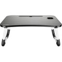 Ver imagem 1 de Mesa para Notebook Portátil Fortrek Lapdesk com Gaveta Embutida Preto [f002]
