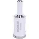 Ver imagem 1 de Serra Copo Diamantada 18mm 225809 para Porcelanato Vidro Marmore Granito Worker