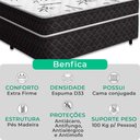 Ver imagem 2 de Cama Conjugada Solteiro Benfica D33 V-store 88x188x50