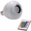 Ver imagem 1 de Lâmpada Musical Rgb Led Bluetooth Caixa Som E27