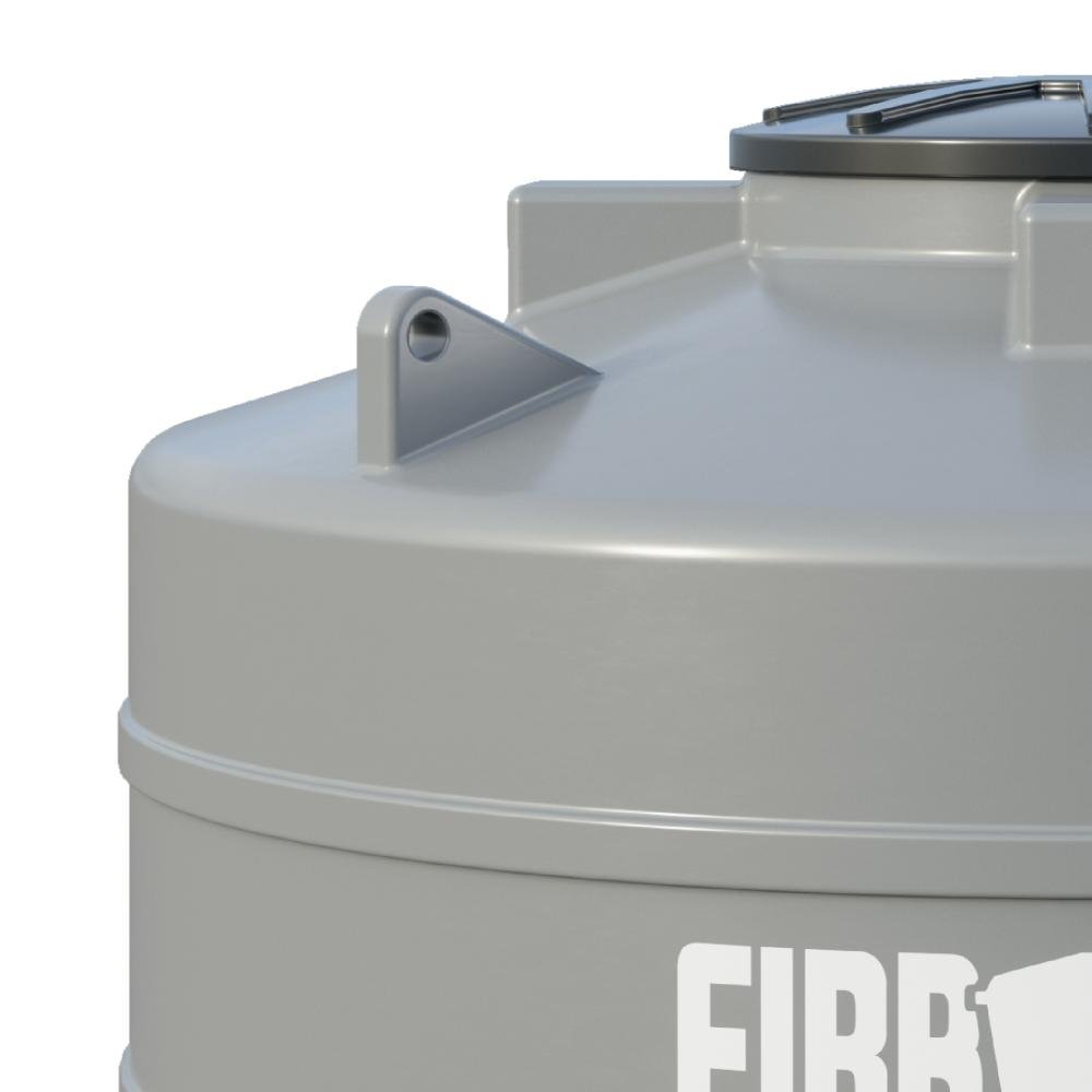 Cisterna 2.500 litros Cinza Polietileno Fibromar - 3