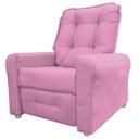 Ver imagem 3 de Poltrona Reclinavel Sala De Estar Astra Amamentação Rosa