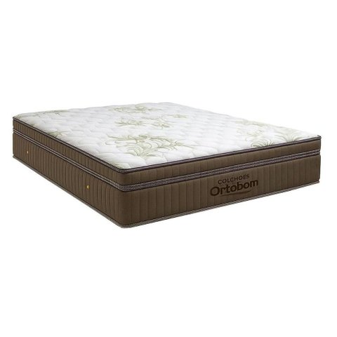 Colchão King Espuma Viscoelástico Visco Gel Molas Ensacadas Superpocket Gold Ultra Ortopillow (