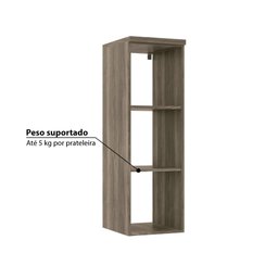 Nicho Aéreo Modulado Doce Vida - Castanho - 3