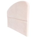 Ver imagem 4 de Cabeceira de Cama Box Estofada 120 Cm Viúva Decoração Serena Organico Curva Boucle