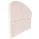 Ver imagem 5 de Cabeceira de Cama Box Estofada 120 Cm Viúva Decoração Serena Organico Curva Boucle