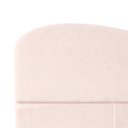 Ver imagem 2 de Cabeceira de Cama Box Estofada 120 Cm Viúva Decoração Serena Organico Curva Boucle