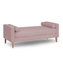 Ver imagem 1 de Recamier Berlim 1,20m Suede Rose - Inova Decorações