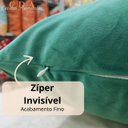 Ver imagem 3 de Capa Almofada Retangular Baguete Grande Veludo 30x65 - Verde