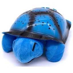 Abajur Tartaruga de Pelucia Musical Luminaria Infantil com Projetor de Estrelas Som e Luz Led Menino - 1