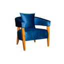 Ver imagem 1 de POLTRONA DECORATIVA VALENTINA LUXO DORA BELA - 0129