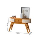 Ver imagem 2 de Conjunto Sala de Estar Aparador Estoril e Mesa de Centro Indianápolis Cinamomo Off White Madetec