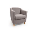 Ver imagem 3 de Kit com 2 Poltronas Reforçada e Confortável Tilla Linho