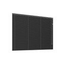 Ver imagem 2 de Persiana Horizontal Alumínio Kit 02 1,10 X 1,30 (2,20x1,30) Cores:preta