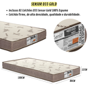 Ver imagem 4 de Bicama Solteiro Reforçada Elis com 2 Colchões D33:nature