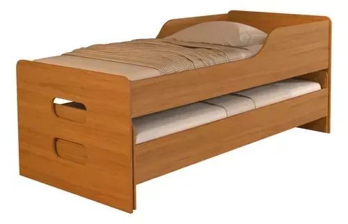 Ver imagem 2 de Bicama Solteiro Reforçada Elis com 2 Colchões D33:nature