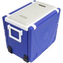 Ver imagem 4 de Caixa Térmica 3 Em 1 Mesa e Cadeira Cooler com Rodinhas Puxador 28 Litros Importway Iwct-3X1