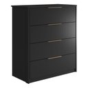 Ver imagem 7 de Cômoda para Quarto com 4 Gavetas Alia