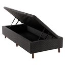 Ver imagem 2 de Base Sommier Baú Cama Box Solteiro Lotus Kappesberg 88 X 158