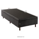 Ver imagem 3 de Base Sommier Baú Cama Box Solteiro Lotus Kappesberg 88 X 158