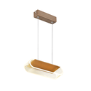 Ver imagem 1 de Lustre Pendente Telo Dourado Led 10w 25cm 3000k Bivolt Dcd01167