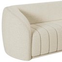 Ver imagem 3 de Sofá Living Decorativo 3 Lugares 252cm Meris M22 Bouclê Cru - Mpozenato