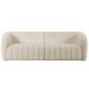 Ver imagem 5 de Sofá Living Decorativo 3 Lugares 252cm Meris M22 Bouclê Cru - Mpozenato