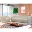 Ver imagem 2 de Sofá Living Decorativo 3 Lugares 252cm Meris M22 Bouclê Cru - Mpozenato