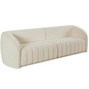 Ver imagem 1 de Sofá Living Decorativo 3 Lugares 252cm Meris M22 Bouclê Cru - Mpozenato