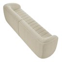 Ver imagem 7 de Sofá Living Decorativo 3 Lugares 252cm Meris M22 Bouclê Cru - Mpozenato