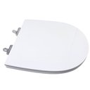Ver imagem 3 de Assento Sanitário Poliéster para Louça Liss (docol) Slow Close Cromado (reb. Oculto) Branco