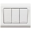 Ver imagem 2 de Caixa de Sobrepor com 3 Interruptores Simples 10 a 250 V Tramontina Lizflex Branca Tramontina