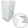 Armário Aéreo Branco 30cm Lavanderia Porta Esquerda Montado - 5