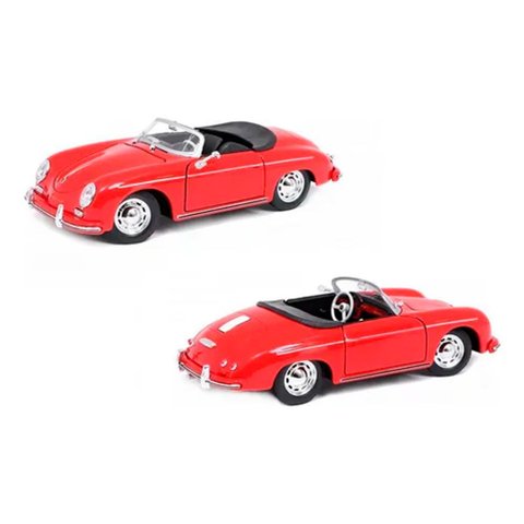 Miniatura Porsche 356a Speedster Conversivel 1:24 Welly