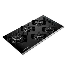 Cooktop a Gás 5q Brastemp Eclipse Collection Bdd86apuna Bivolt - 6