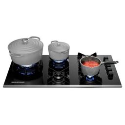 Cooktop a Gás 5q Brastemp Eclipse Collection Bdd86apuna Bivolt - 7