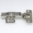 Ver mais imagens de Kit 10 Dobradiça Reta C/ Amortecedor Mola Aço Armário 35mm