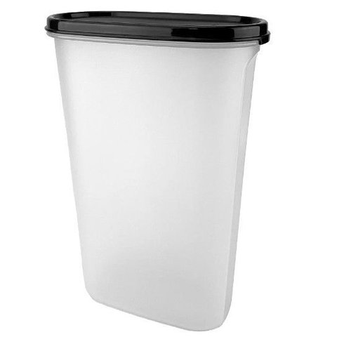 Modular Oval 2,9 Litros Preto Tupperware