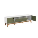 Ver imagem 7 de Rack Kappesberg 3 Portas Braco/verde Frevo 180cm